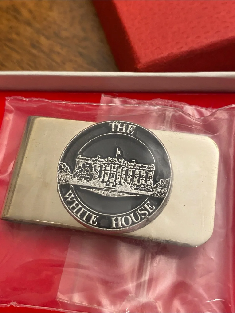 CHESAPEAKE PEWTER The White House Money Clip